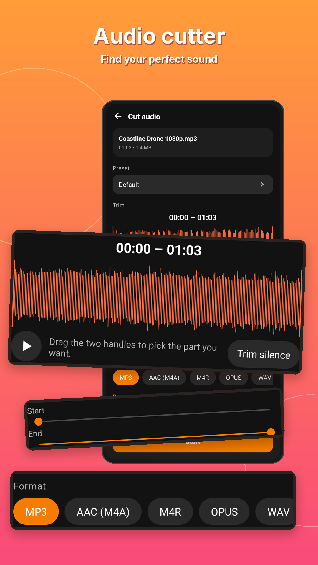 Audio cutter